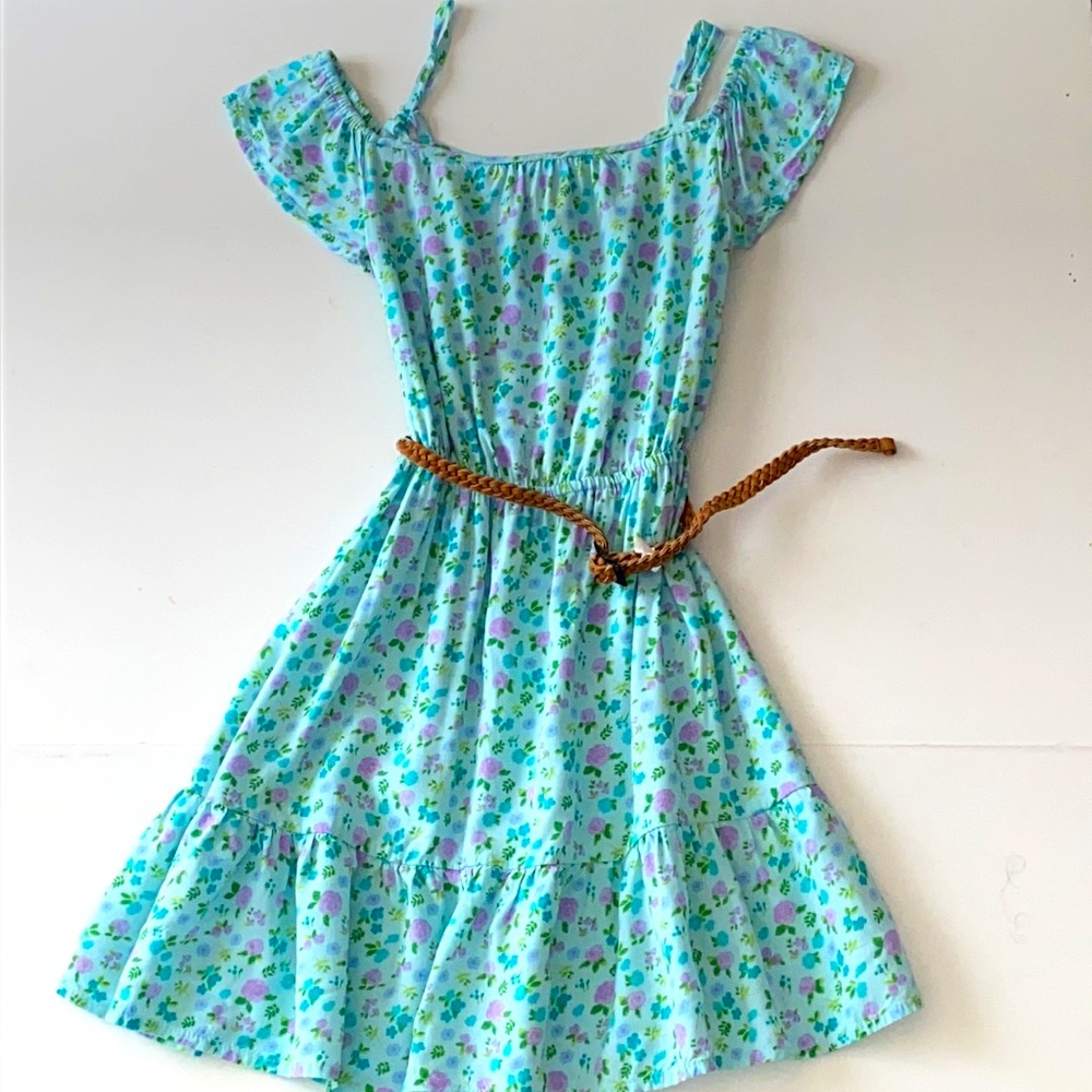 The Children Place girl cap sleeve dress size 7/8